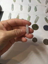 Load image into Gallery viewer, 100% natural type A icy watery sunny green/purple a pearl in my palm (apple of my eye, 掌上明珠) Jadeite jade bead PH233
