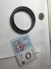 Load image into Gallery viewer, 60.3mm 100% Natural dark green/black meteorite Stellar Night sky nephrite bangle HN26-7598
