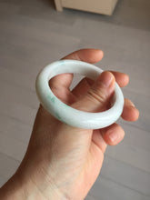 Load image into Gallery viewer, 53.5mm certified 100% natural Type A sunny green white jadeite jade bangle PA259-3846
