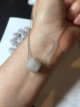 Load image into Gallery viewer, 12mm type A 100% Natural white/light green/purple/yellow/pink/orange Jadeite Jade LuluTong (Every road is smooth) bead pendant group AX156
