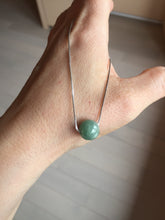 Load image into Gallery viewer, 10-10.5mm Type A 100% Natural light green dark green/gray(油青) Jadeite Jade bead pendant group PC194 Add on item

