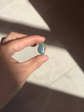 Load image into Gallery viewer, 100% natural type A Guatemala jadeite jade icy watery yellow green black Willow leaf pendant group BP63
