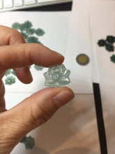 Load image into Gallery viewer, 100% Natural type A blue green gray black Guatemala jadeite Blue Lotus(蓝莲花) group PB297  Add on item. Not for sale alone.
