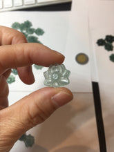Load image into Gallery viewer, 100% Natural type A blue green gray black Guatemala jadeite Blue Lotus(蓝莲花) group PB297  Add on item. Not for sale alone.
