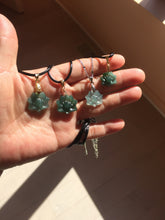 Load image into Gallery viewer, 100% Natural type A blue green gray black Guatemala jadeite Blue Lotus(蓝莲花) group PB297  Add on item. Not for sale alone.
