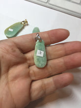 Load image into Gallery viewer, 100% natural type A sunny  green yellow blessed melon 福瓜) Jadeite Jade pendant group PB52
