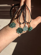 Load image into Gallery viewer, 100% Natural type A blue green gray black Guatemala jadeite Blue Lotus(蓝莲花) group PB297  Add on item. Not for sale alone.
