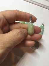 Load image into Gallery viewer, 100% natural type A sunny  green yellow blessed melon 福瓜) Jadeite Jade pendant group PB52
