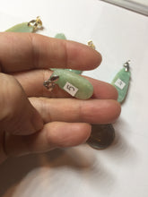 Load image into Gallery viewer, 100% natural type A sunny  green yellow blessed melon 福瓜) Jadeite Jade pendant group PB52

