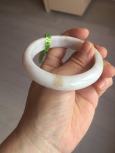 Load image into Gallery viewer, 56.5mm certified 100% natural Type A green purple brown jadeite jade bangle G77-5703
