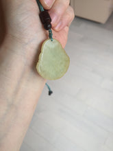 Load image into Gallery viewer, 100% Natural type A yellow green happy buddha jadeite Jade pendant AX159

