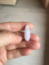 Load image into Gallery viewer, Type A 100% Natural icy watery light green/white/purple jadeite Jade magnolia buds group Pendant PH236
