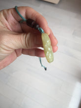 Load image into Gallery viewer, 100% Natural type A yellow green happy buddha jadeite Jade pendant AX159
