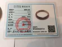 Load image into Gallery viewer, 55mm Certified Type A 100% Natural dark green/blue/gray/black Guatemala Jadeite bangle PB281-0710

