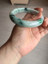 Load image into Gallery viewer, 59mm 100% natural Type A sunny green purple jadeite jade bangle BM74
