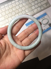 Load image into Gallery viewer, 61mm certified Type A 100% Natural light green light purple round cut Jadeite Jade bangle PH218-3235
