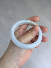 Load image into Gallery viewer, 54.5mm Certified Type A 100% Natural white purple Jadeite bangle AY130-6662
