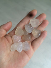 Load image into Gallery viewer, 100% natural icy clear warm light yellow/white agate happy Buddha pendant XY76 (add on item)
