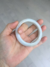 Load image into Gallery viewer, 54.5mm Certified Type A 100% Natural white purple Jadeite bangle AY130-6662
