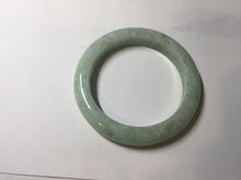 Load image into Gallery viewer, 57mm Certified Type A 100% Natural light green jadeite Jade bangle PA132-(6557)
