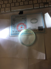 Load image into Gallery viewer, 48.3mm Certified Type A 100% Natural icy watery light green clear white super thin Jadeite Jade bangle PH250-0203
