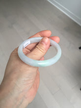 Load image into Gallery viewer, 51mm certified Type A 100% Natural green/purple/white oval Jadeite Jade bangle BM59-0262
