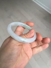 Load image into Gallery viewer, 51mm certified Type A 100% Natural green/purple/white oval Jadeite Jade bangle BM59-0262
