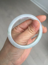 Load image into Gallery viewer, 51mm certified Type A 100% Natural green/purple/white oval Jadeite Jade bangle BM59-0262
