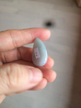 Load image into Gallery viewer, 100% natural icy watery green purple white yellow type A jadeite jade water drop/blessed melon/bamboo pendant necklace group BG45
