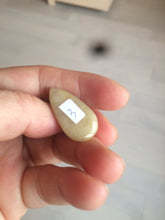 Load image into Gallery viewer, 100% natural icy watery green purple white yellow type A jadeite jade water drop/blessed melon/bamboo pendant necklace group BG45
