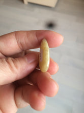 Load image into Gallery viewer, 100% natural icy watery green purple white yellow type A jadeite jade water drop/blessed melon/bamboo pendant necklace group BG45
