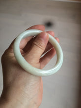 Load image into Gallery viewer, 56mm Certified type A 100% Natural green/yellow Jadeite bangle D122-8933
