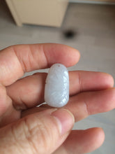 Load image into Gallery viewer, 100% natural icy watery green purple white yellow type A jadeite jade water drop/blessed melon/bamboo pendant necklace group BG45
