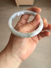 Load image into Gallery viewer, 57.7mm certified Type A 100% Natural green yellow brown white slim Jadeite Jade bangle BS89-6674
