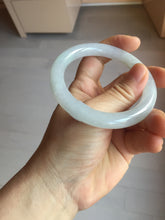 Load image into Gallery viewer, 54.2mm Certified Type A 100% Natural light green/purple/white round cut Jadeite bangle PD103-4905
