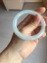 Load image into Gallery viewer, 54.2mm Certified Type A 100% Natural light green/purple/white round cut Jadeite bangle PD103-4905
