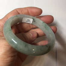 Load image into Gallery viewer, 52.3mm Certified Type A 100% Natural light green white Jadeite bangle PB290-3360
