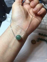 Load image into Gallery viewer, 10-10.5mm Type A 100% Natural light green dark green/gray(油青) Jadeite Jade bead pendant group PC194 Add on item
