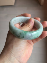Load image into Gallery viewer, AllaboutjadeCanada.com only 56mm certified 100% natural Type A sunny green purple brown black jadeite jade bangle AZ175-0511 add on item
