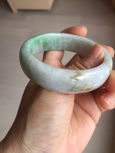 Load image into Gallery viewer, AllaboutjadeCanada.com only 56mm certified 100% natural Type A sunny green purple brown black jadeite jade bangle AZ175-0511 add on item
