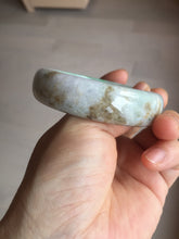 Load image into Gallery viewer, AllaboutjadeCanada.com only 56mm certified 100% natural Type A sunny green purple brown black jadeite jade bangle AZ175-0511 add on item
