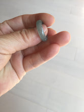 Load image into Gallery viewer, 16.1mm size 5 1/2 100% natural type A icy watery green/blue icy watery Guatemala jadeite jade band ring group BP85
