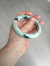 Load image into Gallery viewer, 58mm Certified Type A 100% Natural white/light purple/sunny green Jadeite Jade bangle BM65-5076

