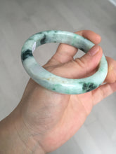 Load image into Gallery viewer, 58mm Certified Type A 100% Natural white/light purple/sunny green Jadeite Jade bangle BM65-5076
