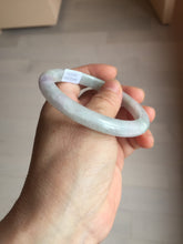 Load image into Gallery viewer, 57.5mm Certified Type A 100% Natural Light Green, Purple &amp; White Jadeite Jade Bangle AZ172-1010

