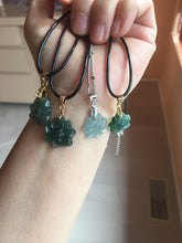 Load image into Gallery viewer, 100% Natural type A blue green gray black Guatemala jadeite Blue Lotus(蓝莲花) group PB297  Add on item. Not for sale alone.

