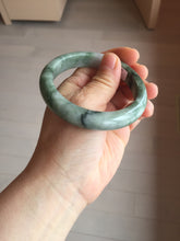 Load image into Gallery viewer, 56.5mm Certified 100% natural Type A light green/purple Whispers of the Spring Breeze jadeite jade bangle PH104-5441
