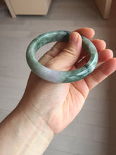 Load image into Gallery viewer, 56.5mm Certified 100% natural Type A light green/purple Whispers of the Spring Breeze jadeite jade bangle PH104-5441
