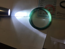 Load image into Gallery viewer, 60.5mm Certified Type A 100% Natural dark green/blue/gray/black Guatemala Jadeite bangle PJ136-1477
