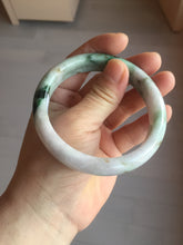 Load image into Gallery viewer, 59.5mm certified Type A 100% Natural light purple light brown dark green sunny green Jadeite Jade bangle AA48-3312
